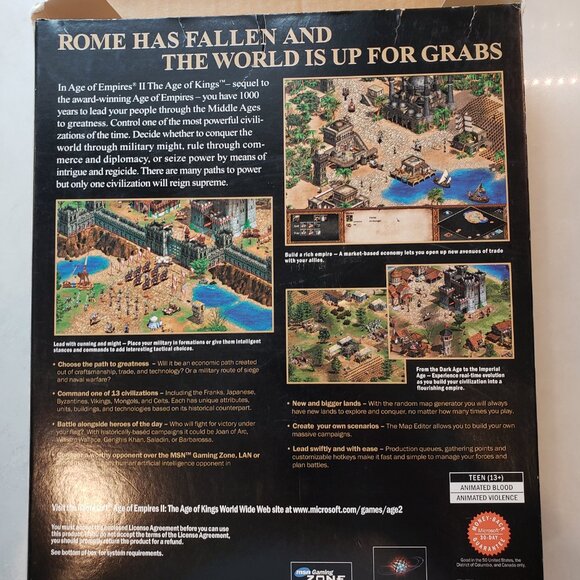 Microsoft Age of Empires II The Age of Kings PC Game - Picture 3 of 10